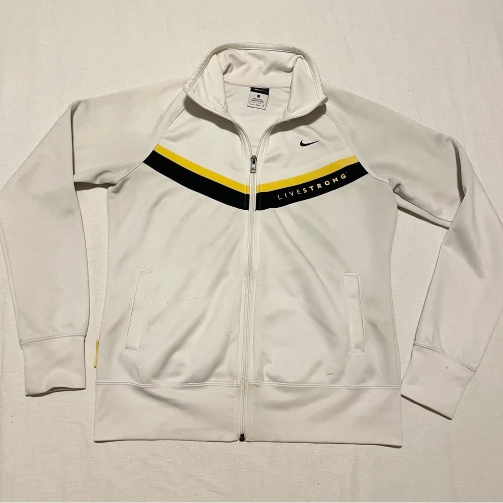 Nike Livestrong Jacket Zip Up Womens Size Large